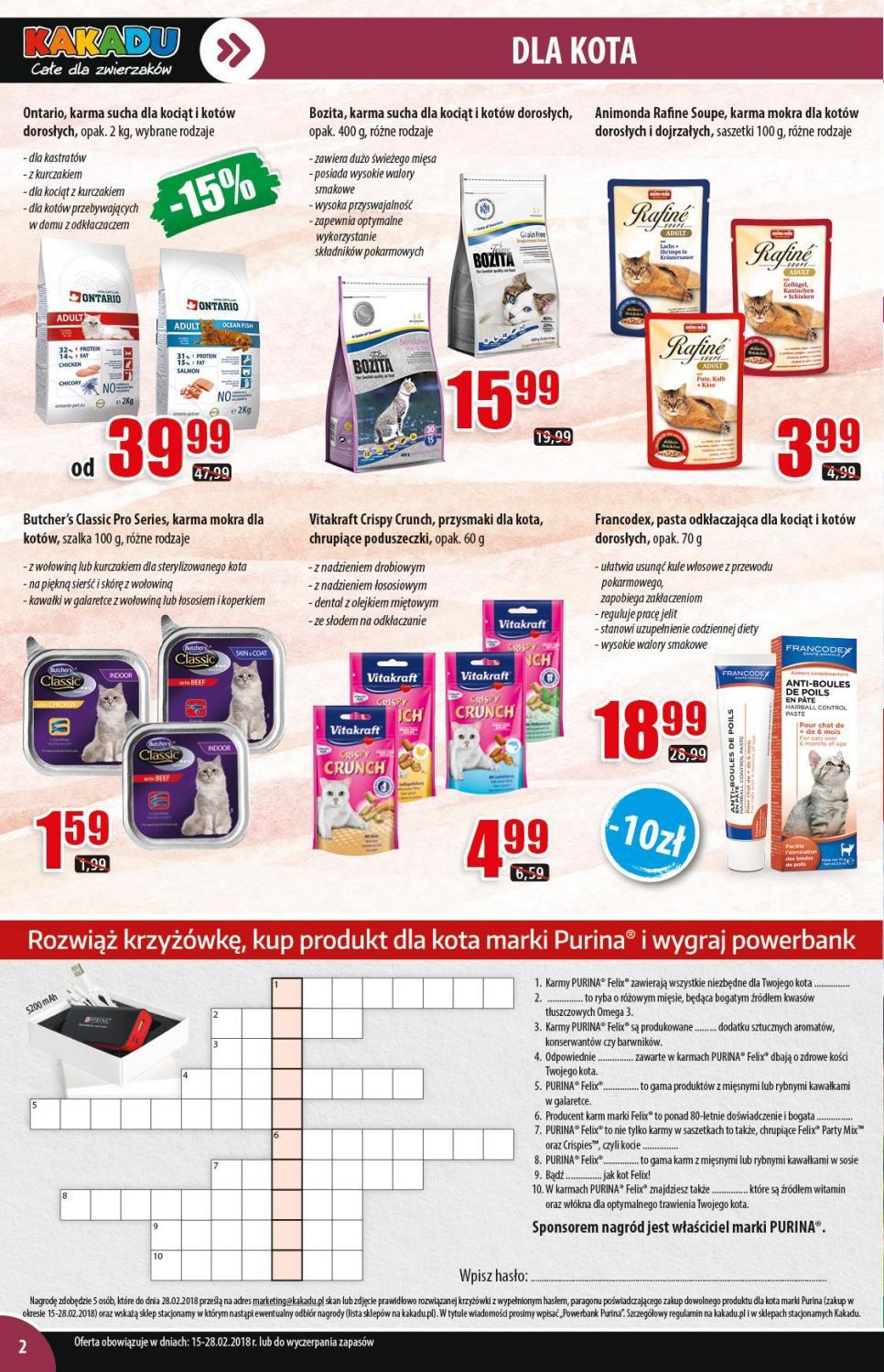 Gazetka promocyjna KAKADU str. 2