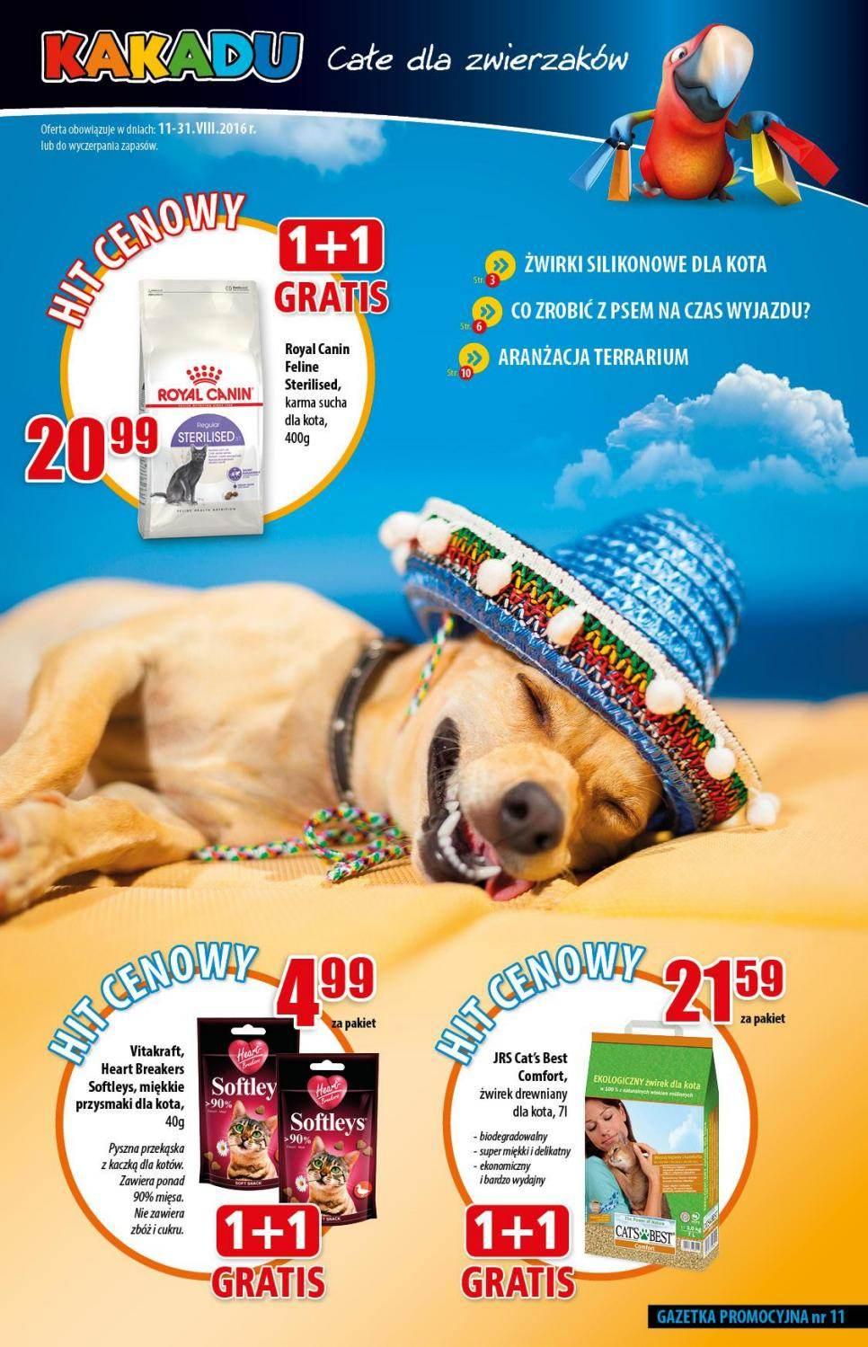 Gazetka promocyjna KAKADU str. 1