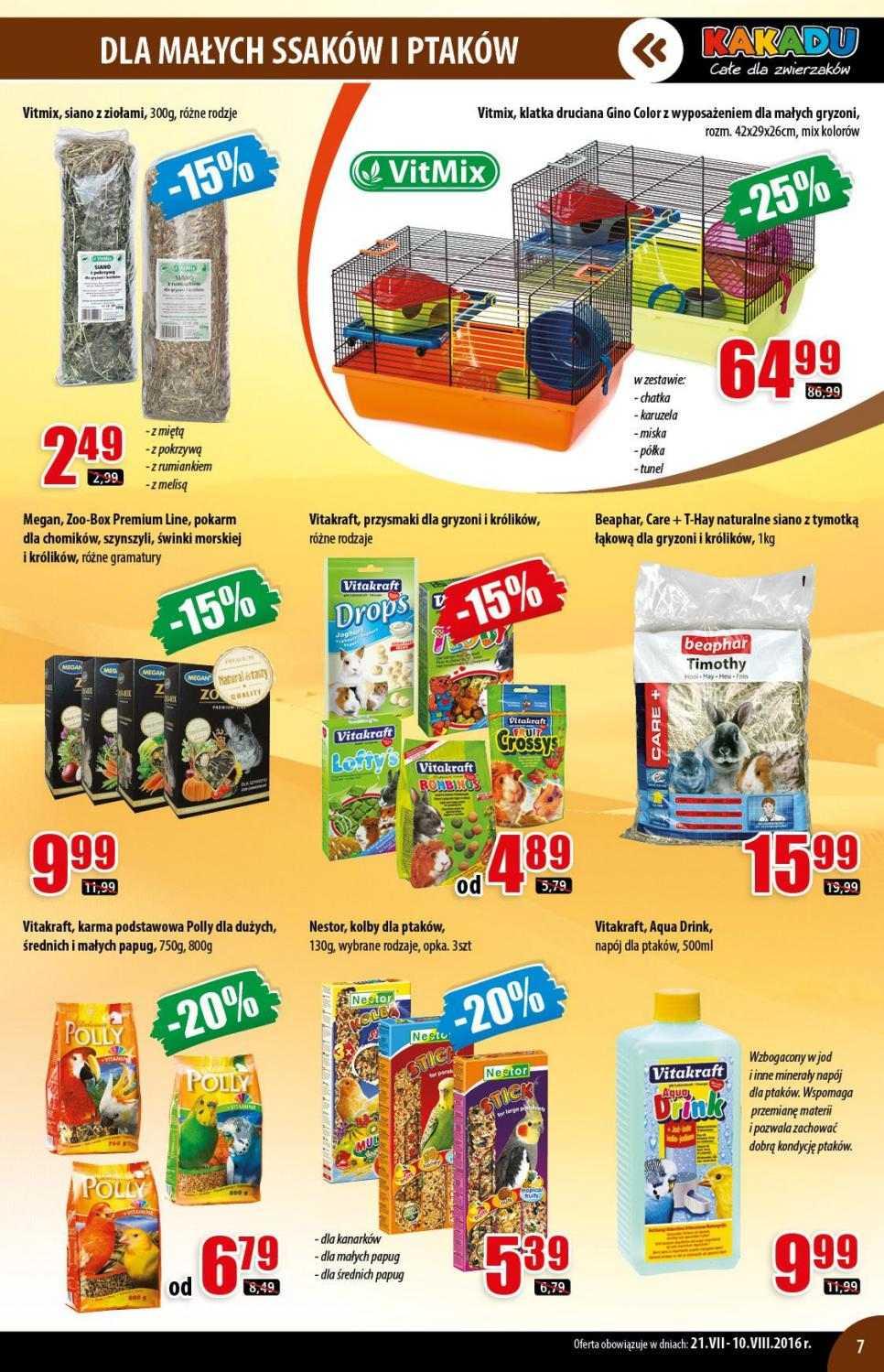 Gazetka promocyjna KAKADU str. 7