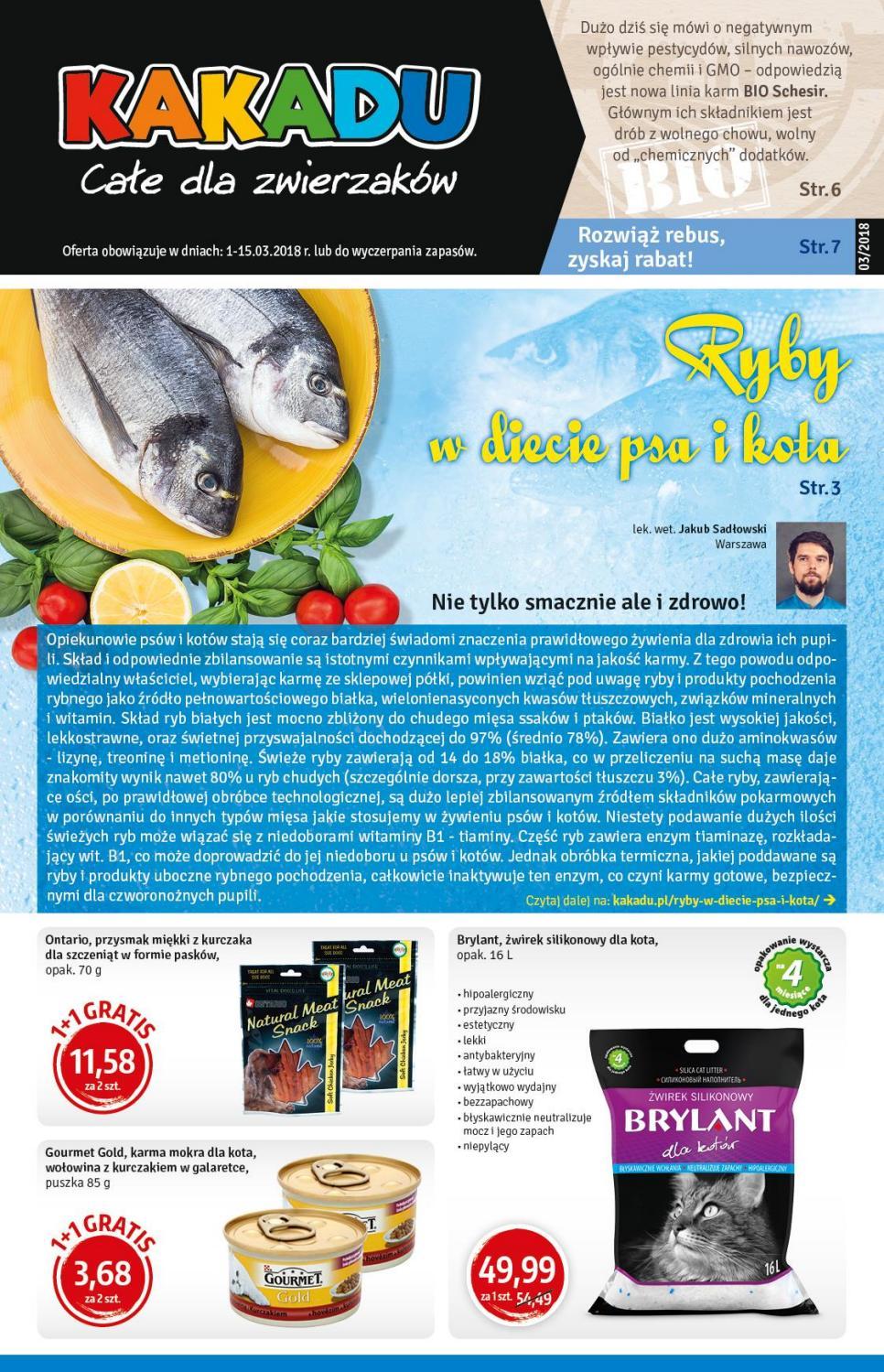 Gazetka promocyjna KAKADU str. 1