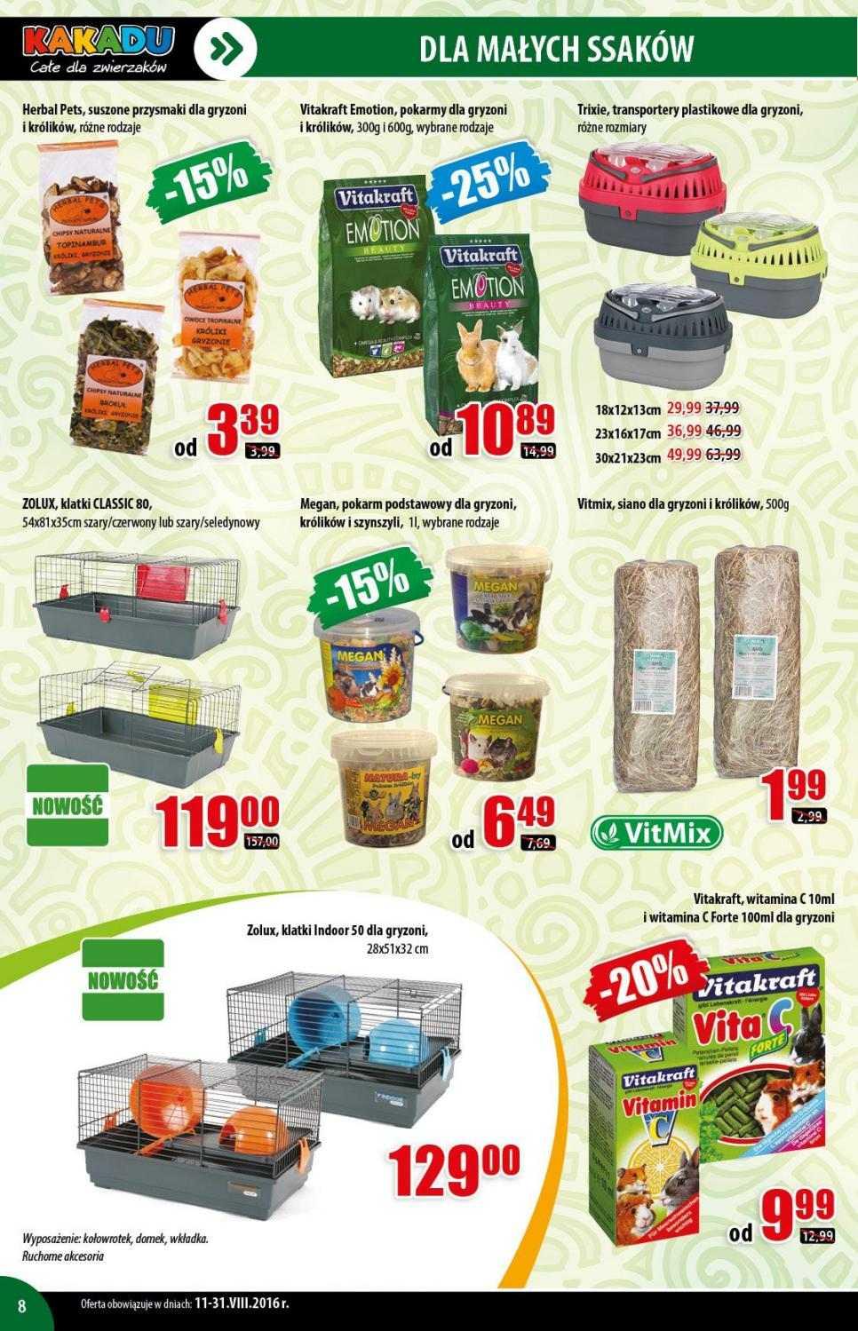 Gazetka promocyjna KAKADU str. 8