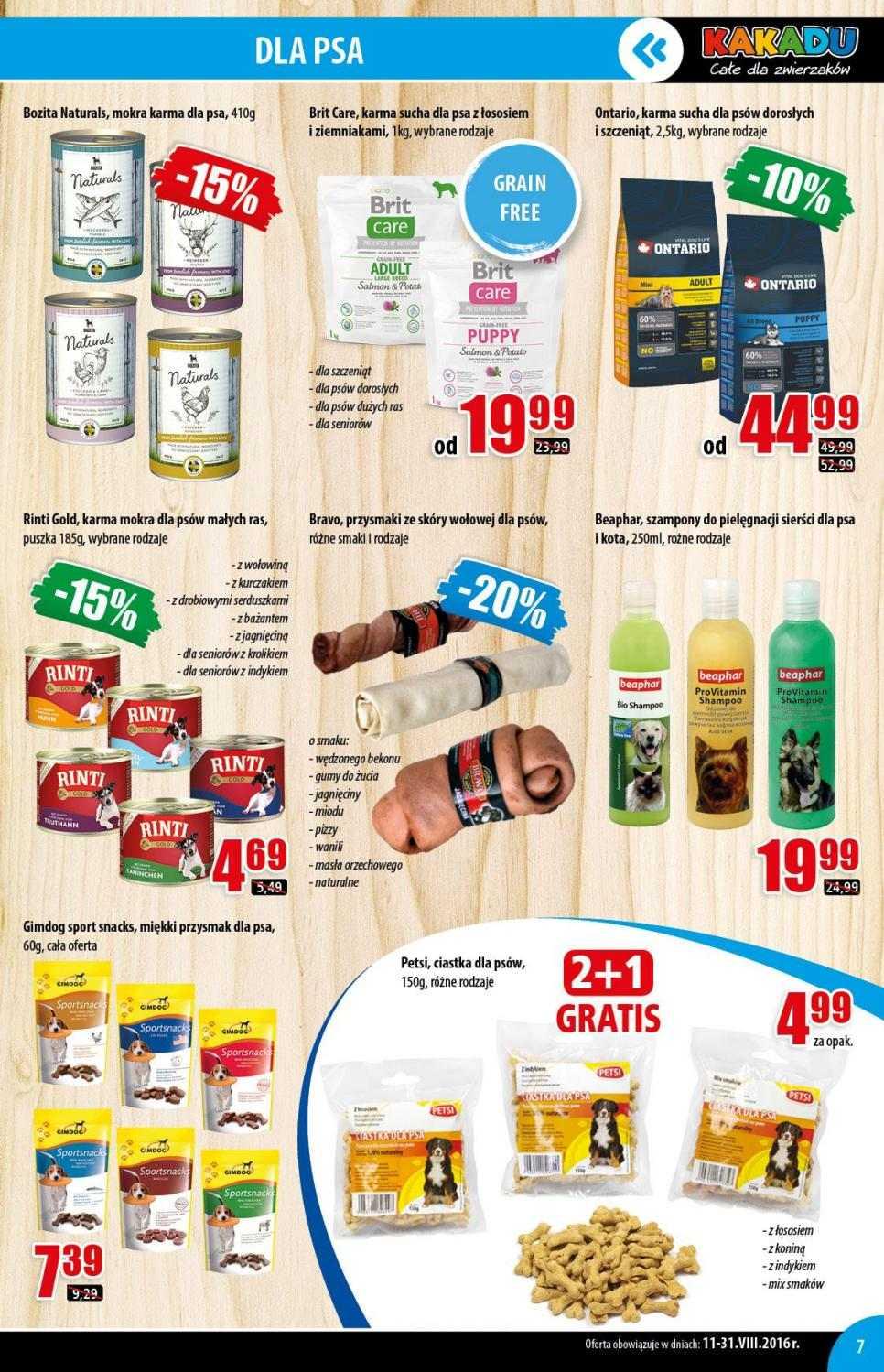 Gazetka promocyjna KAKADU str. 7