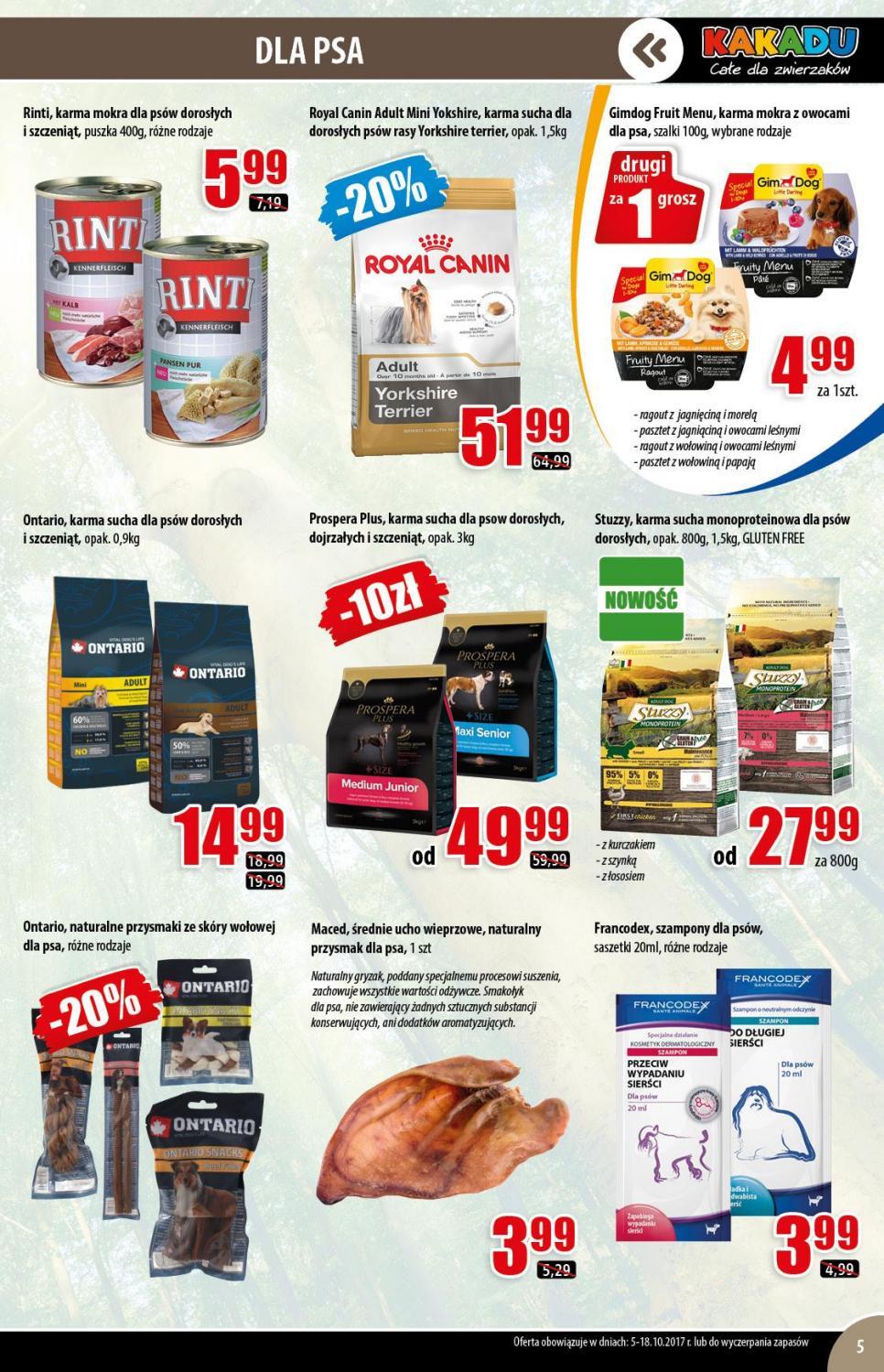 Gazetka promocyjna KAKADU str. 5