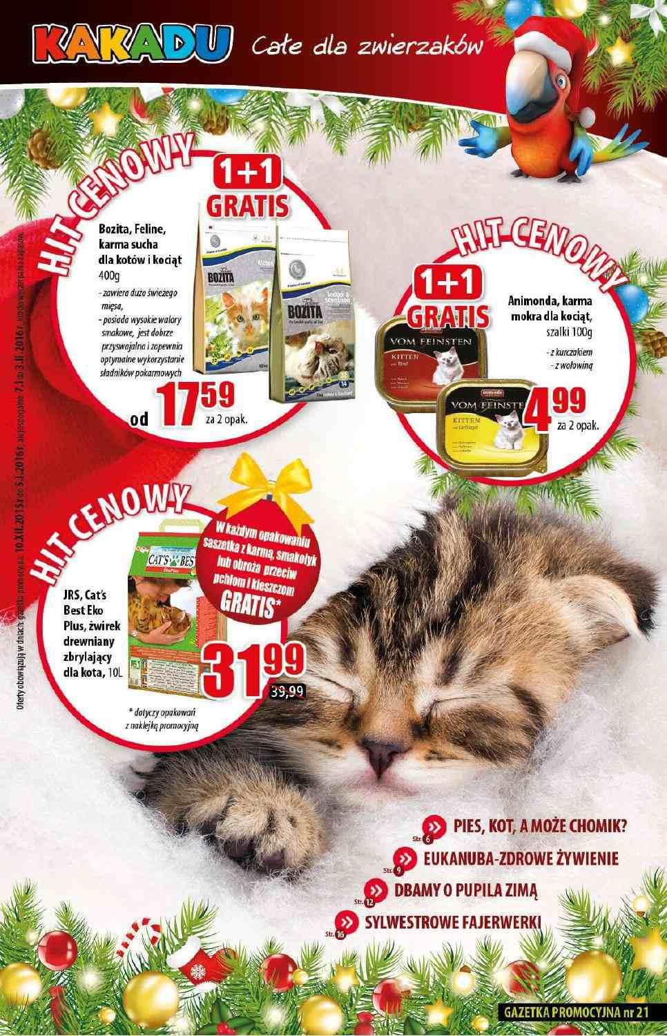 Gazetka promocyjna KAKADU str. 1