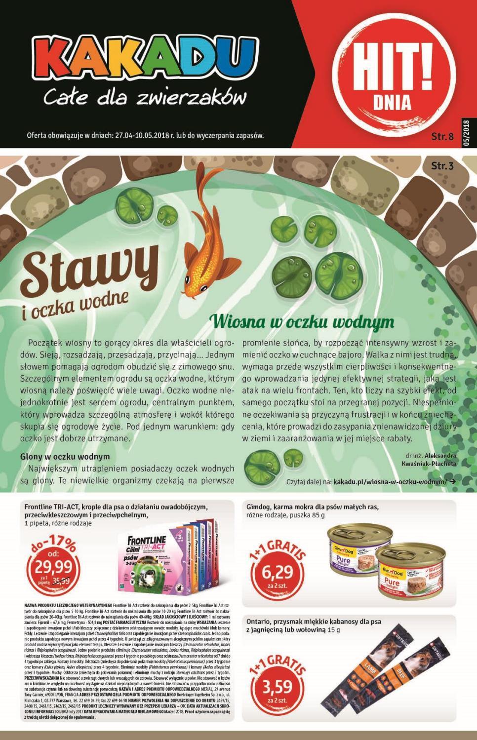 Gazetka promocyjna KAKADU str. 1