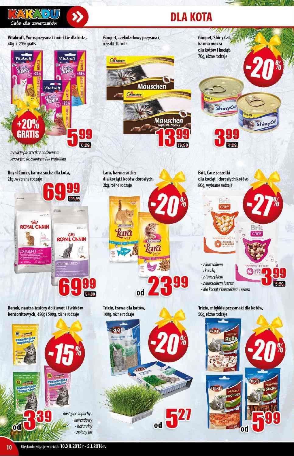 Gazetka promocyjna KAKADU str. 10