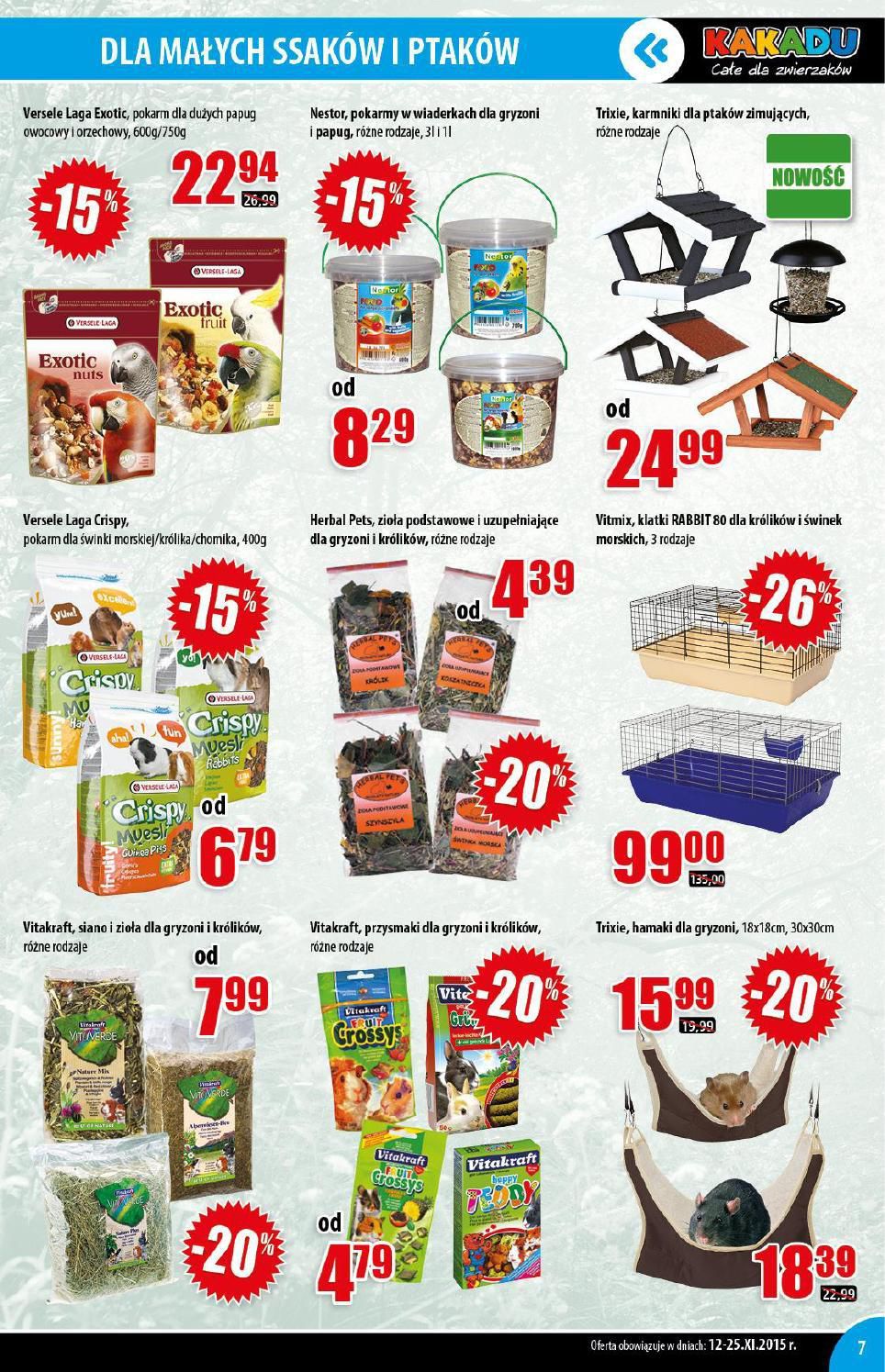 Gazetka promocyjna KAKADU str. 7