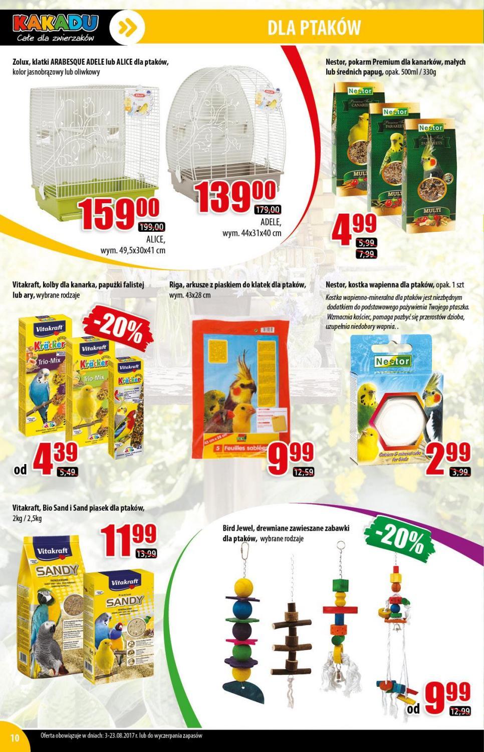 Gazetka promocyjna KAKADU str. 10