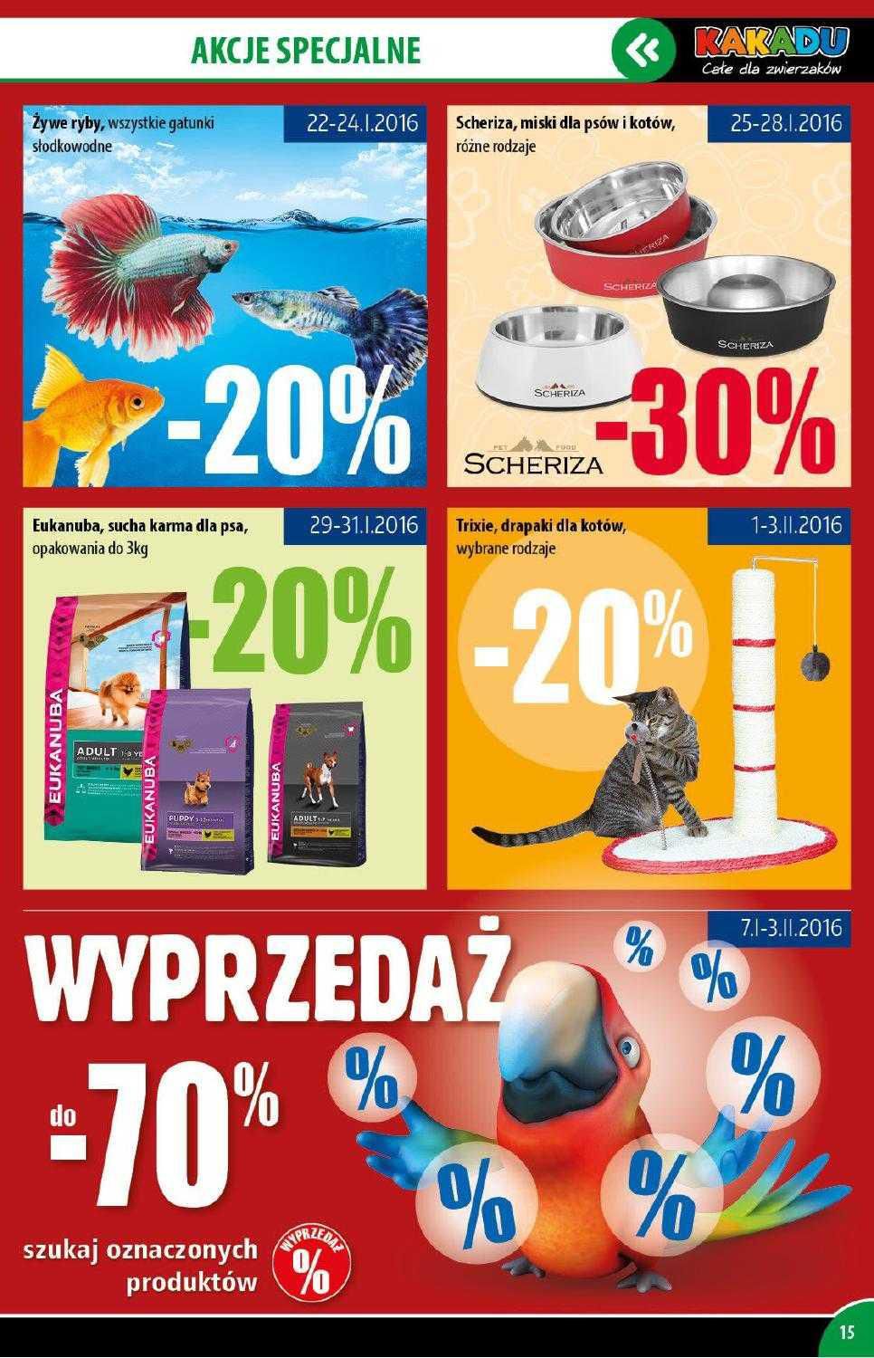Gazetka promocyjna KAKADU str. 15