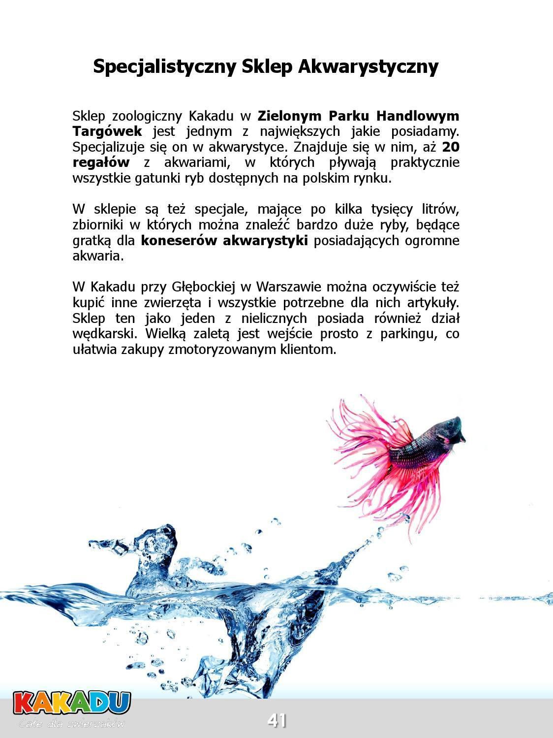 Gazetka promocyjna KAKADU str. 40